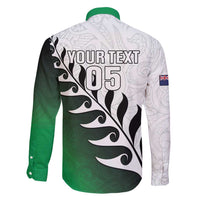 Custom New Zealand Football Family Matching Mermaid Dress and Hawaiian Shirt Go Aotearoa LT05 - Polynesian Pride
