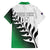 Custom New Zealand Football Family Matching Off The Shoulder Long Sleeve Dress and Hawaiian Shirt Go Aotearoa