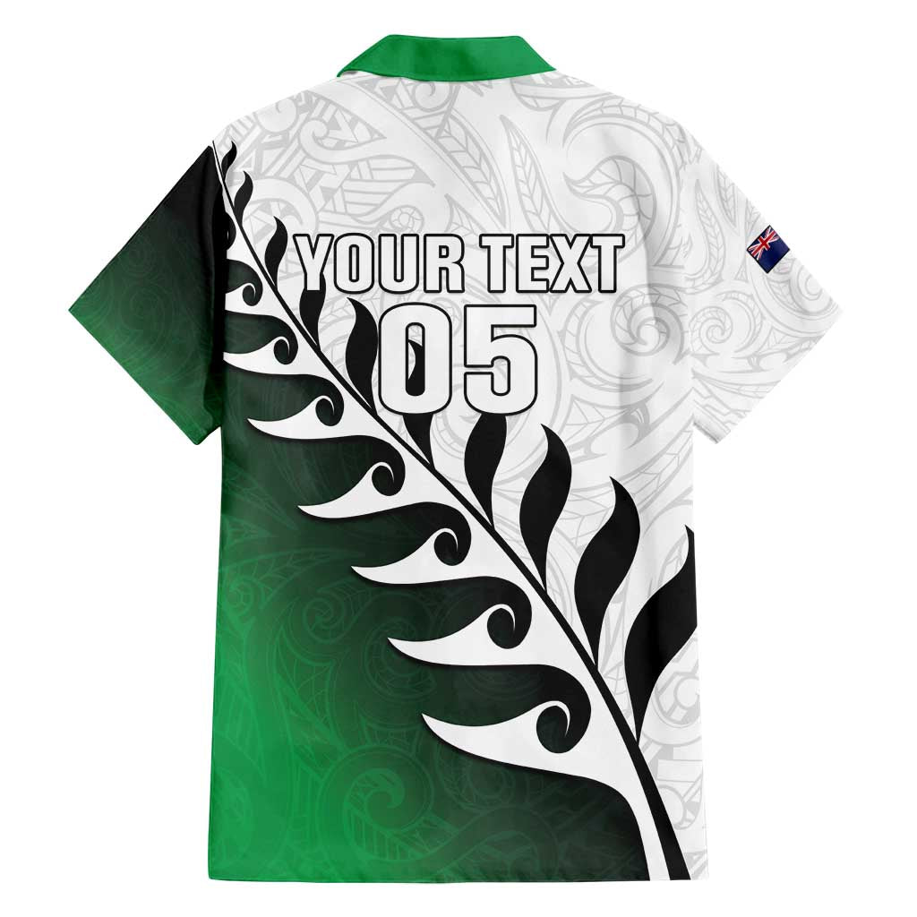 Custom New Zealand Football Family Matching Puletasi and Hawaiian Shirt Go Aotearoa LT05 - Polynesian Pride
