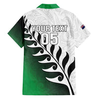 Custom New Zealand Football Family Matching Summer Maxi Dress and Hawaiian Shirt Go Aotearoa LT05 - Polynesian Pride
