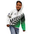 Custom New Zealand Football Kid Hoodie Go Aotearoa