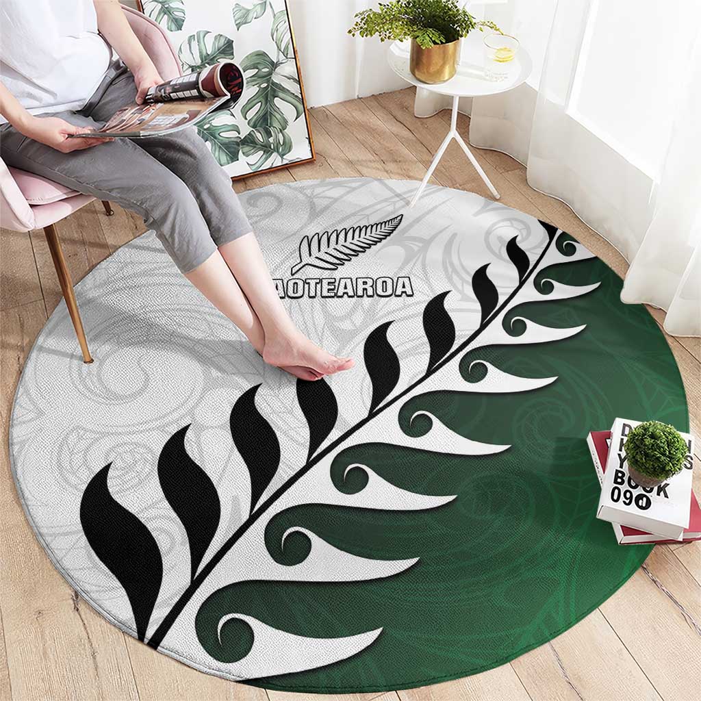 New Zealand Football Round Carpet Go Aotearoa LT05 - Polynesian Pride