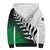 Custom New Zealand Football Sherpa Hoodie Go Aotearoa