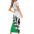 Custom New Zealand Football Short Sleeve Bodycon Dress Go Aotearoa