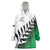 Custom New Zealand Football Wearable Blanket Hoodie Go Aotearoa