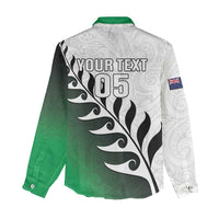 Custom New Zealand Football Women Casual Shirt Go Aotearoa LT05 - Polynesian Pride
