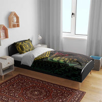 Happy Vanuatu Father Lini Day Bedding Set LT05 - Polynesian Pride