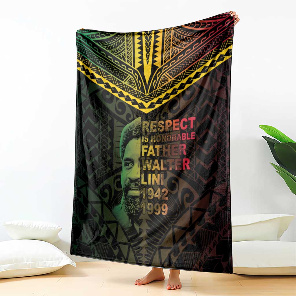 Happy Vanuatu Father Lini Day Blanket LT05 - Polynesian Pride
