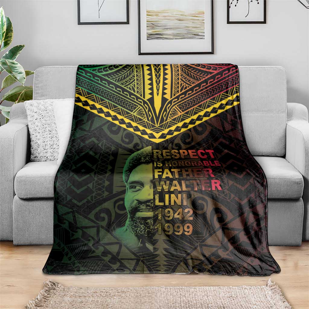 Happy Vanuatu Father Lini Day Blanket LT05 - Polynesian Pride