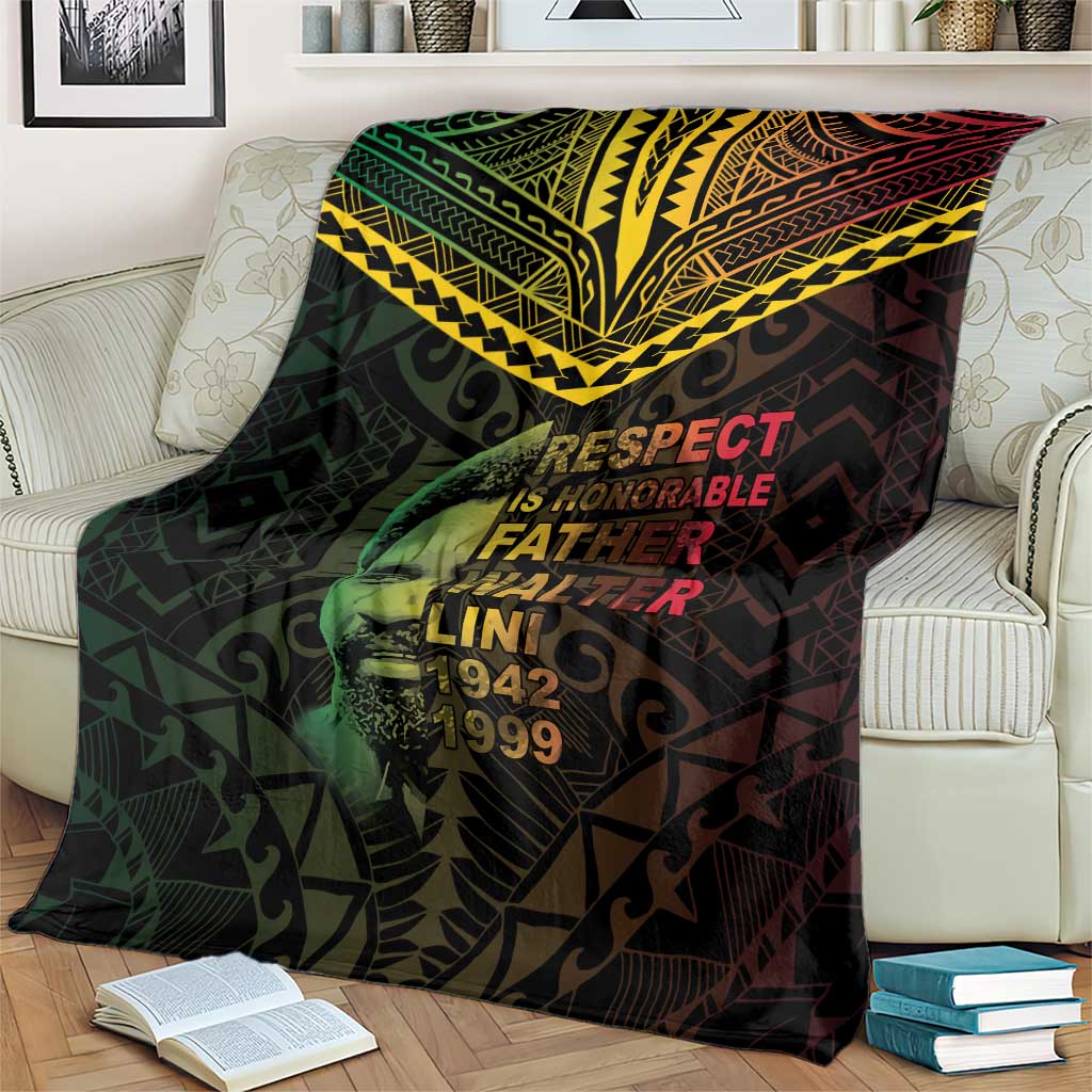 Happy Vanuatu Father Lini Day Blanket LT05 - Polynesian Pride