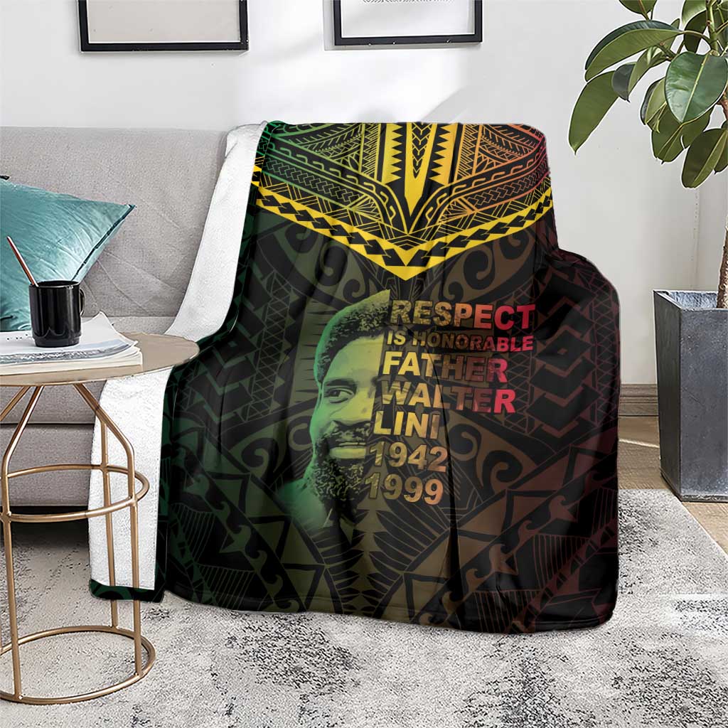 Happy Vanuatu Father Lini Day Blanket LT05 - Polynesian Pride