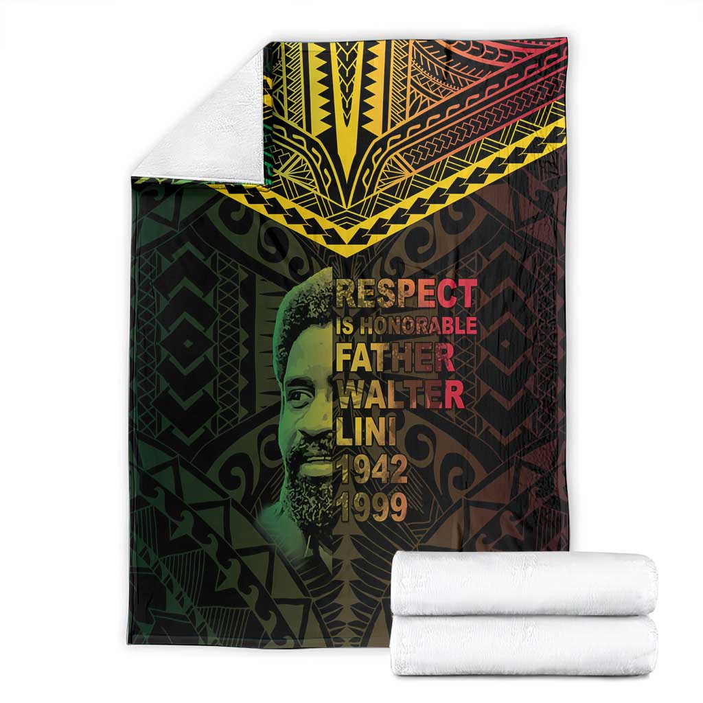 Happy Vanuatu Father Lini Day Blanket LT05 - Polynesian Pride