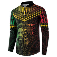 Happy Vanuatu Father Lini Day Button Sweatshirt LT05 - Polynesian Pride