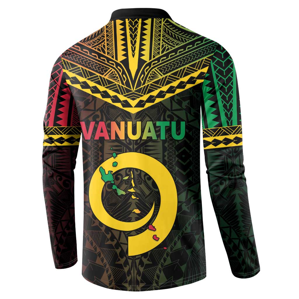 Happy Vanuatu Father Lini Day Button Sweatshirt LT05 - Polynesian Pride