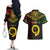 Happy Vanuatu Father Lini Day Couples Matching Off The Shoulder Long Sleeve Dress and Hawaiian Shirt
