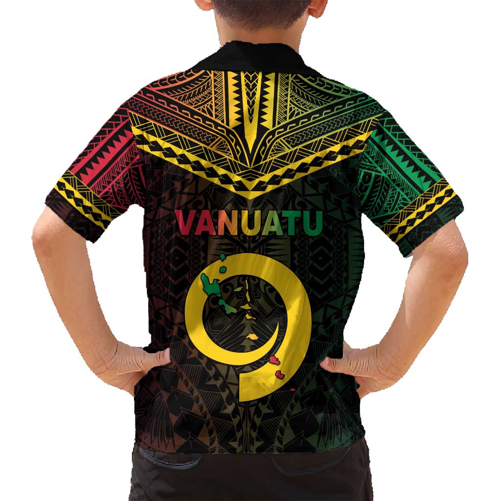 Happy Vanuatu Father Lini Day Family Matching Puletasi and Hawaiian Shirt LT05 - Polynesian Pride