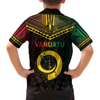 Happy Vanuatu Father Lini Day Family Matching Puletasi and Hawaiian Shirt LT05 - Polynesian Pride
