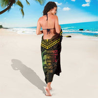 Happy Vanuatu Father Lini Day Sarong LT05 - Polynesian Pride