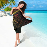 Happy Vanuatu Father Lini Day Sarong LT05 - Polynesian Pride