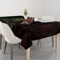 Happy Vanuatu Father Lini Day Tablecloth LT05 - Polynesian Pride