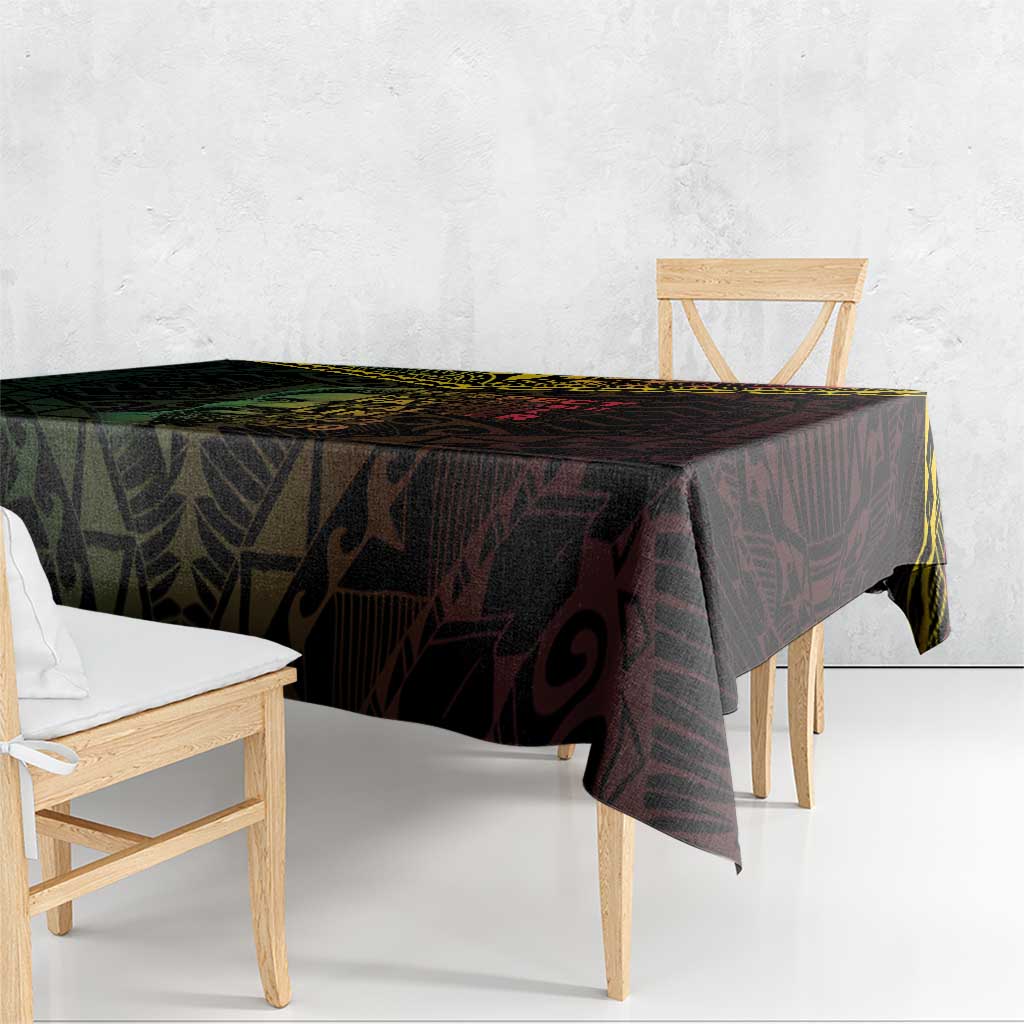 Happy Vanuatu Father Lini Day Tablecloth LT05 - Polynesian Pride