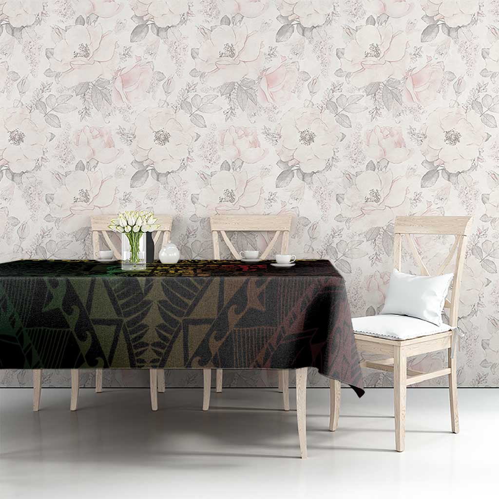 Happy Vanuatu Father Lini Day Tablecloth LT05 - Polynesian Pride