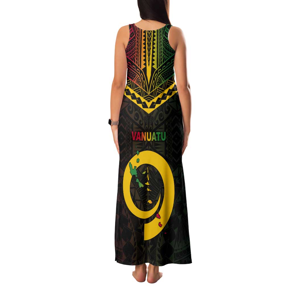 Happy Vanuatu Father Lini Day Tank Maxi Dress