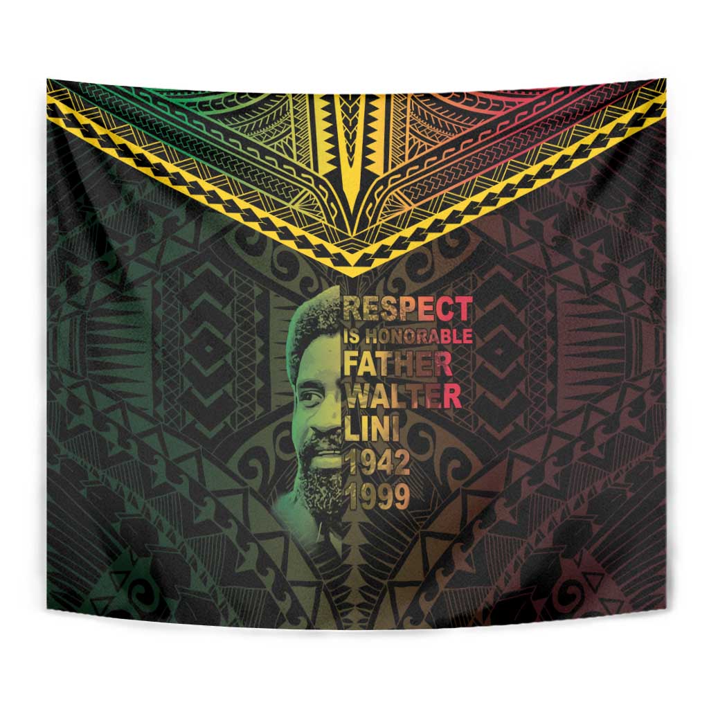 Happy Vanuatu Father Lini Day Tapestry LT05 - Polynesian Pride