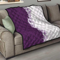 Hawaii Hibiscus Flowers Quilt Purple Polynesian Pattern LT05 - Polynesian Pride