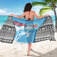 Fiji Day 2026 Sarong Masi Tapa Pattern With Palm Tree LT05 - Polynesian Pride
