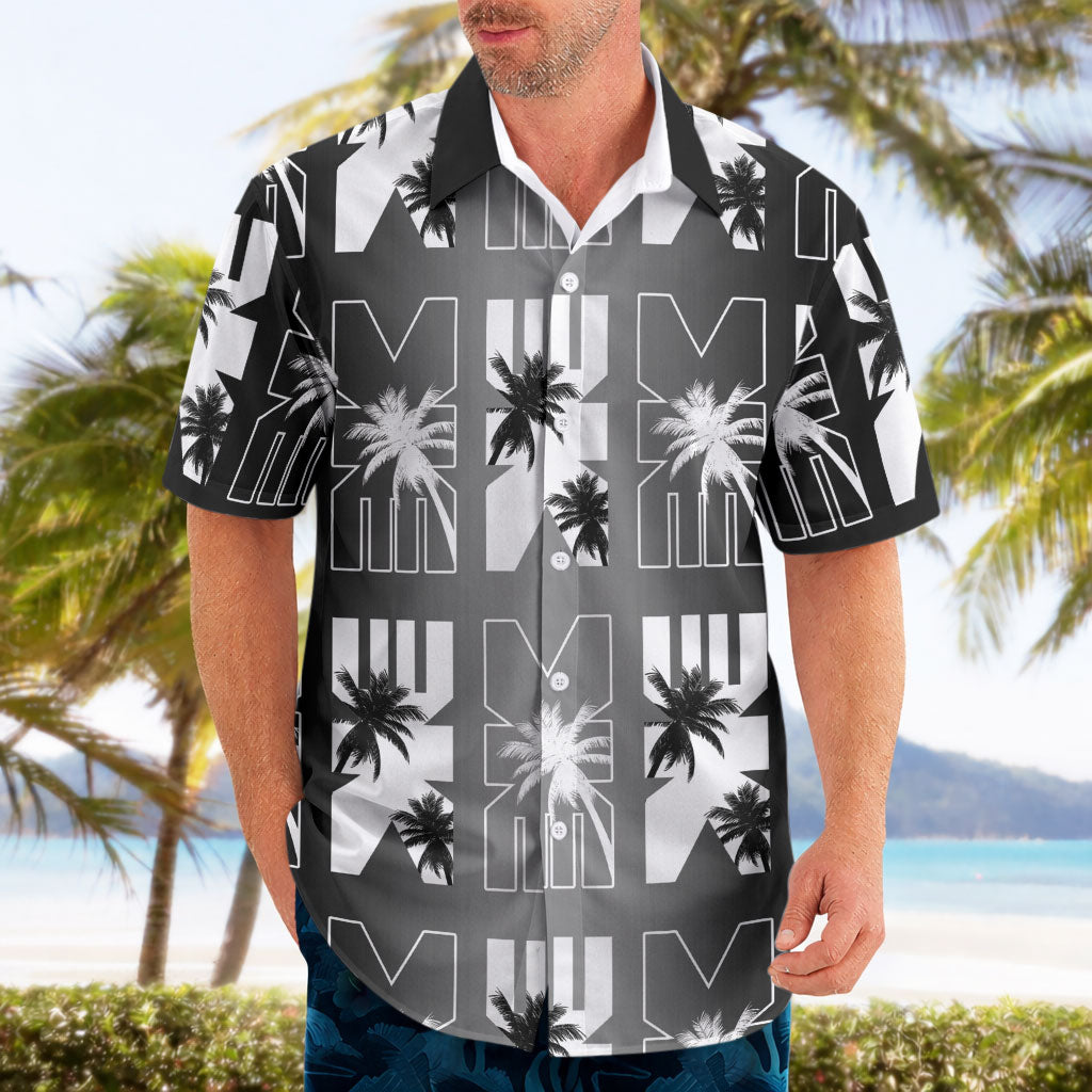 Bula Fiji Hawaiian Shirt Black Makare Masi Tapa Pattern LT05 - Polynesian Pride