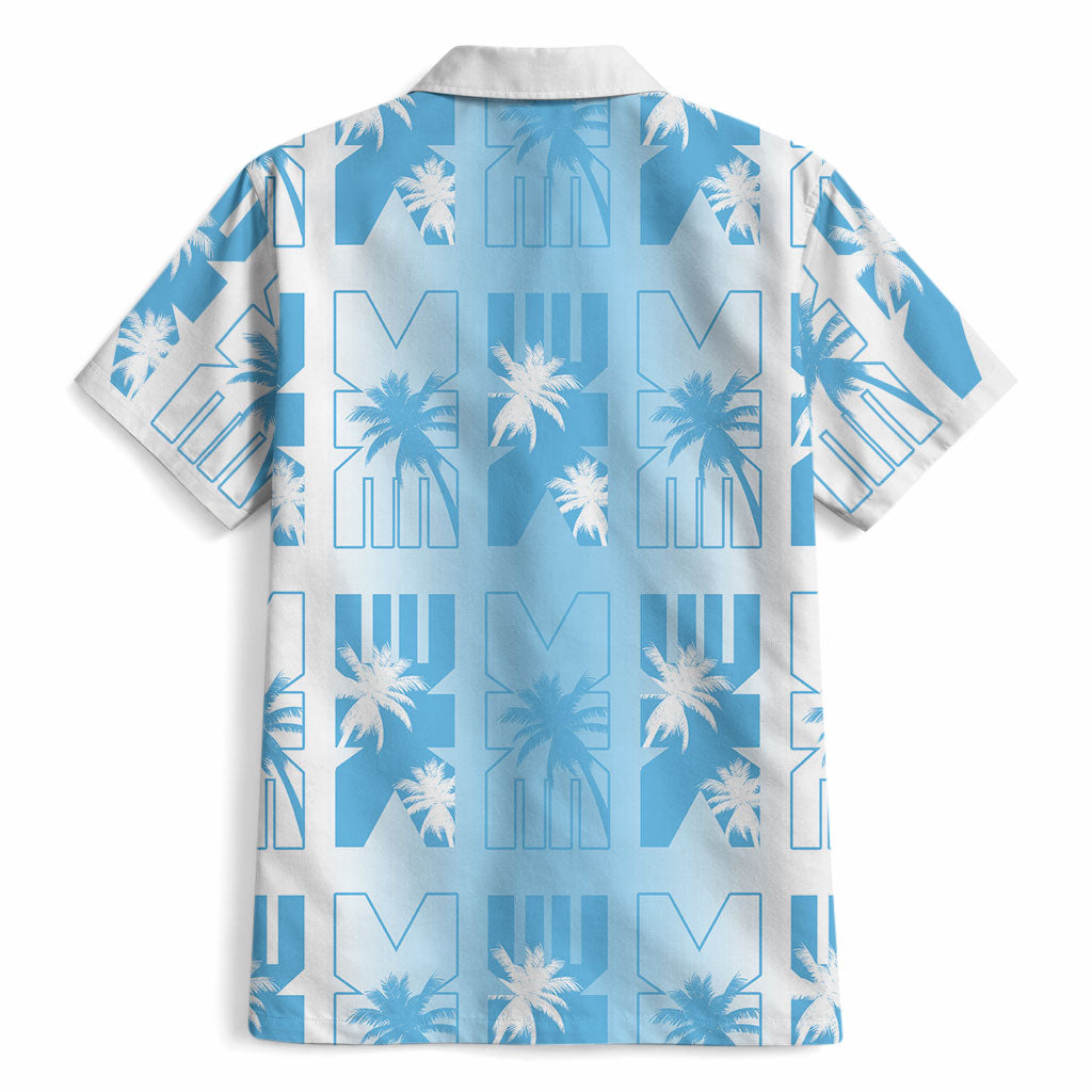 Bula Fiji Hawaiian Shirt White Makare Masi Tapa Pattern LT05 - Polynesian Pride
