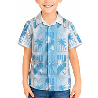Bula Fiji Hawaiian Shirt White Makare Masi Tapa Pattern LT05 - Polynesian Pride