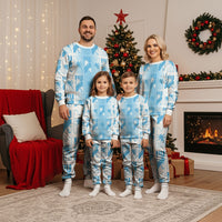 Bula Fiji Christmas Pajama Set White Makare Masi Tapa Pattern
