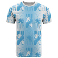 Bula Fiji T Shirt White Makare Masi Tapa Pattern LT05 White - Polynesian Pride