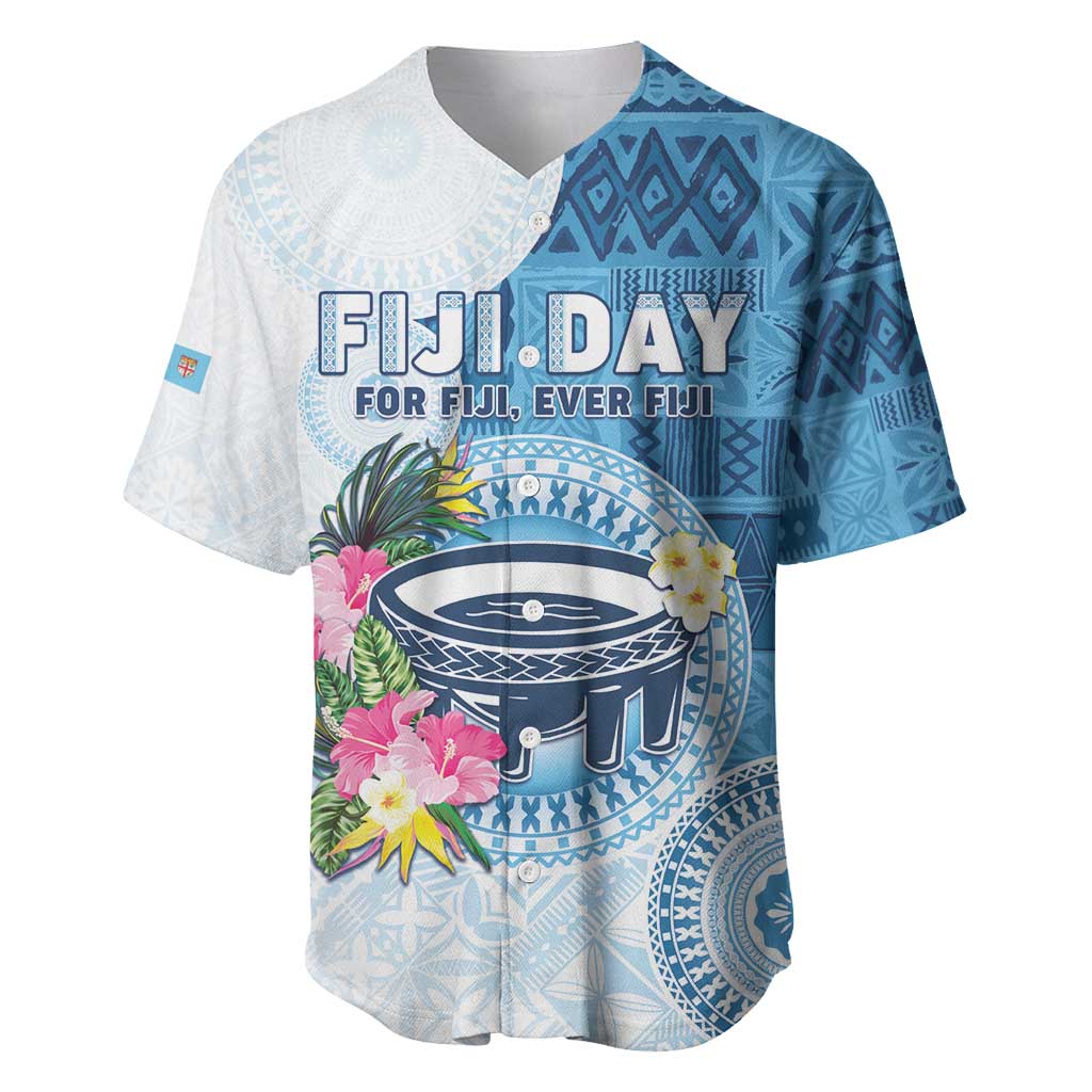 Fiji Day Baseball Jersey Proud To Be Fijian