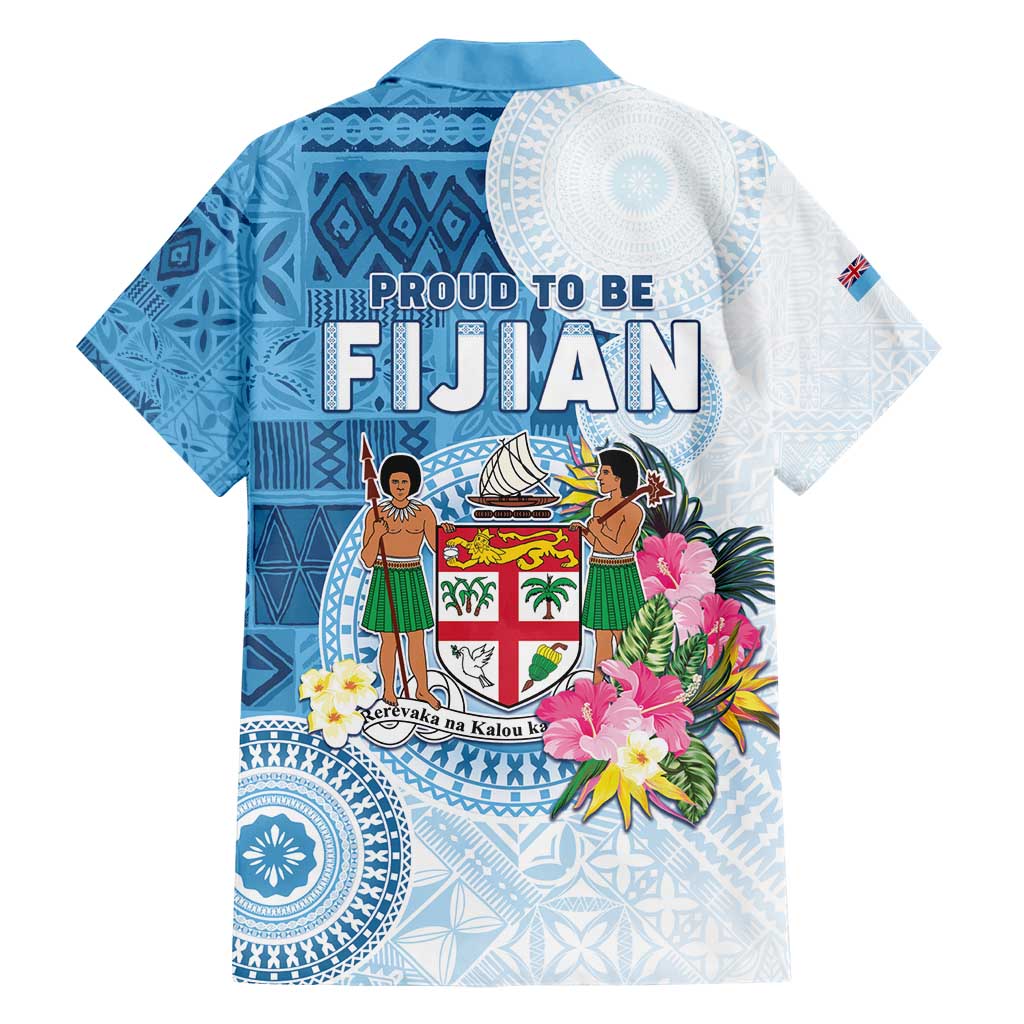 Fiji Day Family Matching Short Sleeve Bodycon Dress and Hawaiian Shirt Proud To Be Fijian LT05 - Polynesian Pride