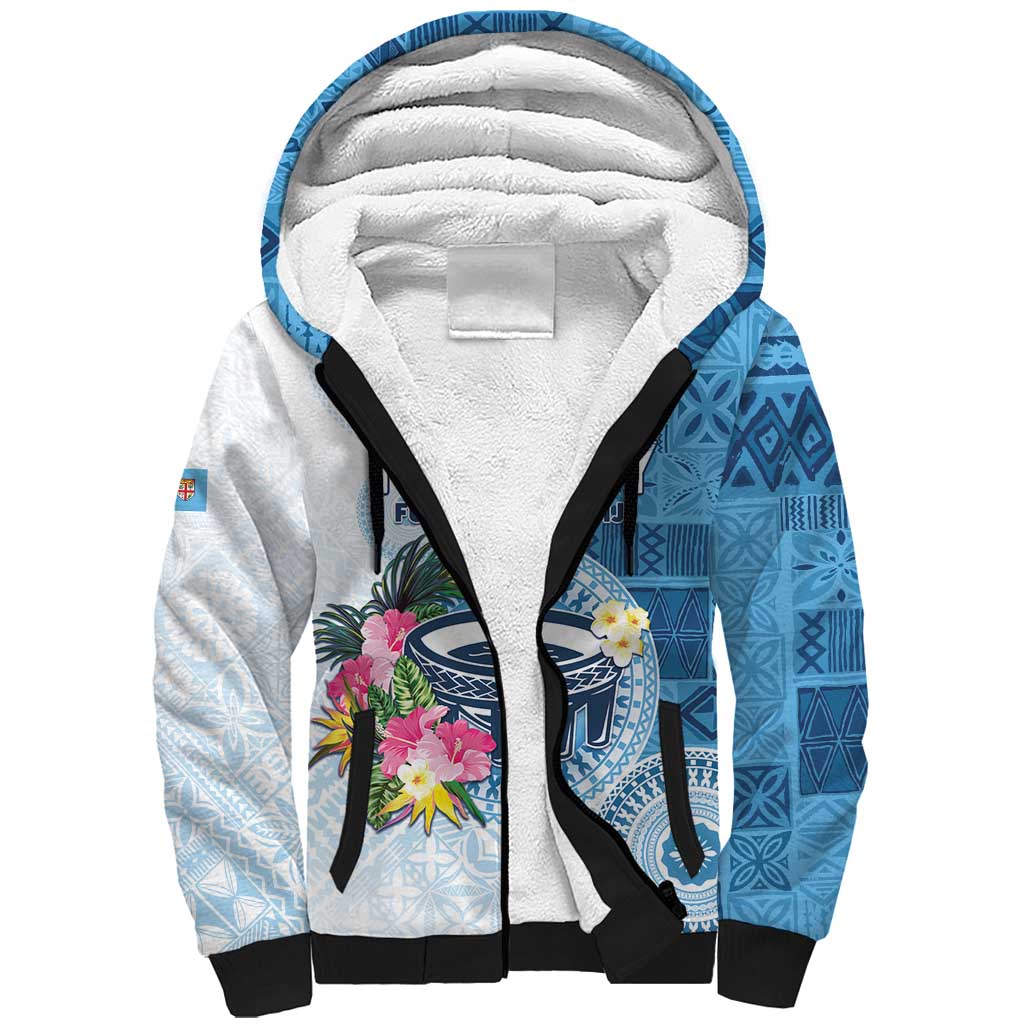 Fiji Day Sherpa Hoodie Proud To Be Fijian