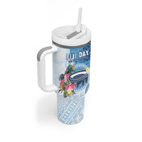 Fiji Day Tumbler With Handle Proud To Be Fijian
