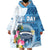 Fiji Day Wearable Blanket Hoodie Proud To Be Fijian