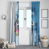 Fiji Day Window Curtain Proud To Be Fijian