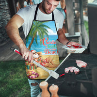 Hawaii Jolly Christmas Apron Xmas Is Better At The Beach