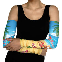 Hawaii Jolly Christmas Arm Sleeves Xmas Is Better At The Beach