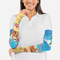 Hawaii Jolly Christmas Arm Sleeves Xmas Is Better At The Beach