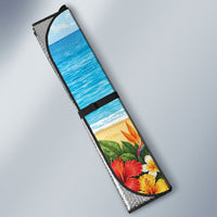 Hawaii Jolly Christmas Auto Sun Shade Xmas Is Better At The Beach