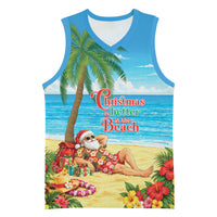 Hawaii Jolly Christmas Basketball Jersey Xmas Is Better At The Beach