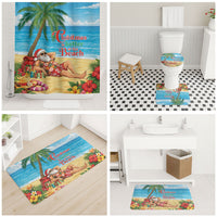 Hawaii Jolly Christmas Bathroom Set Xmas Is Better At The Beach