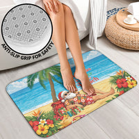 Hawaii Jolly Christmas Bathroom Set Xmas Is Better At The Beach