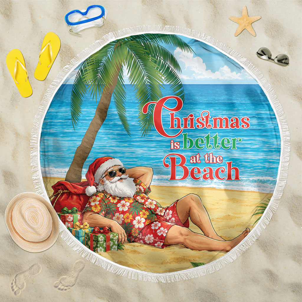 Hawaii Jolly Christmas Beach Blanket Xmas Is Better At The Beach