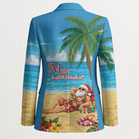 Hawaii Jolly Christmas Blazer Xmas Is Better At The Beach